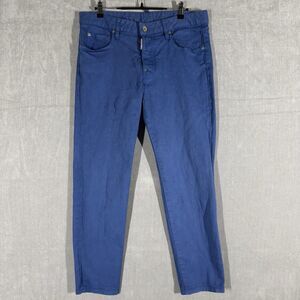 Dsquared2 Discontinued Womens Linda Jeans Size 44 (US Size 14) Cobalt Blue